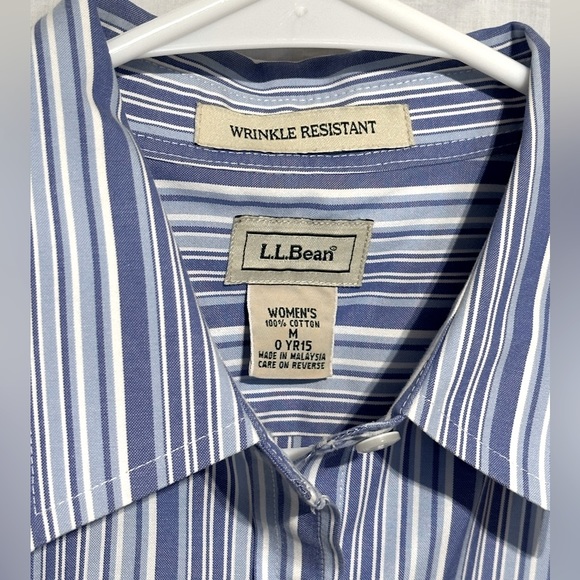 LL Bean women’s Size M wrinkle resistant - Picture 3 of 9